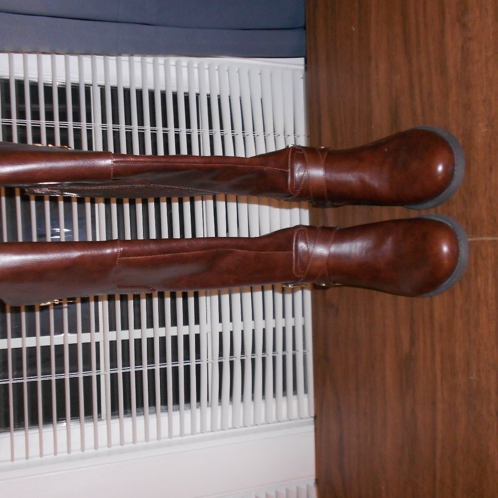 Guess rider boots. brown